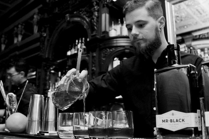 Mr Black pour — from the Drinks Network archive
