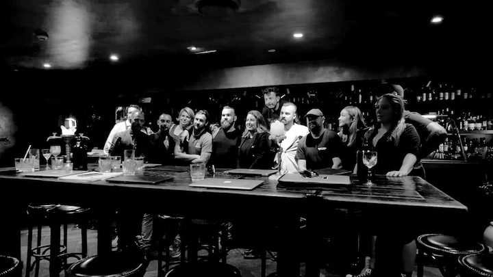 The team — from the Drinks Network archive