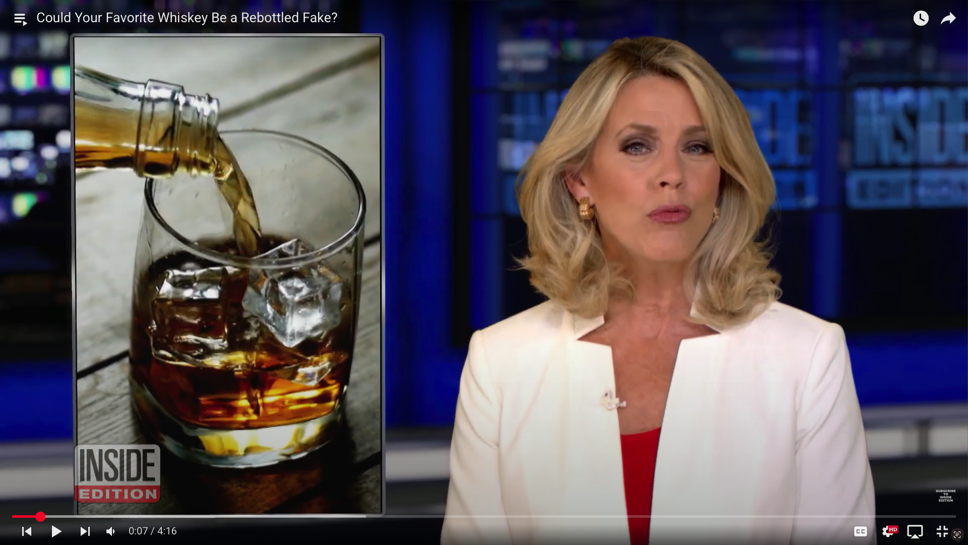 How to spot fake liquor, example 1